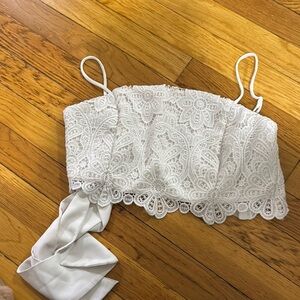 Abercrombie tie back tank - new